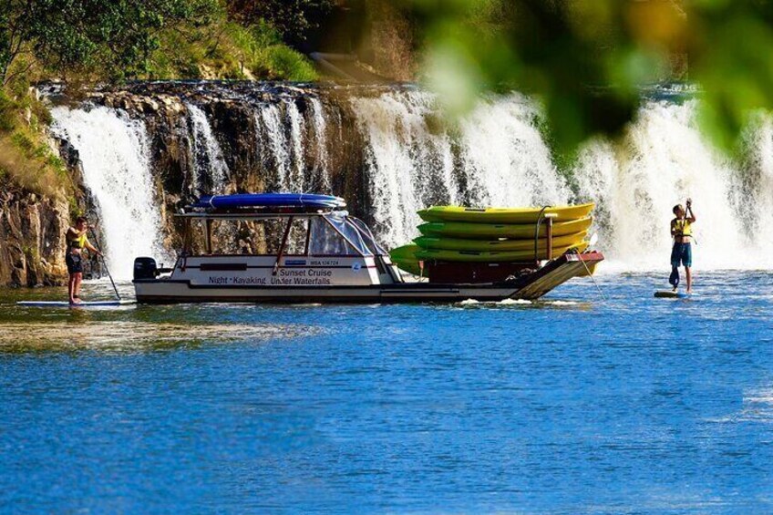 Cruise boat on hand if you need a rest