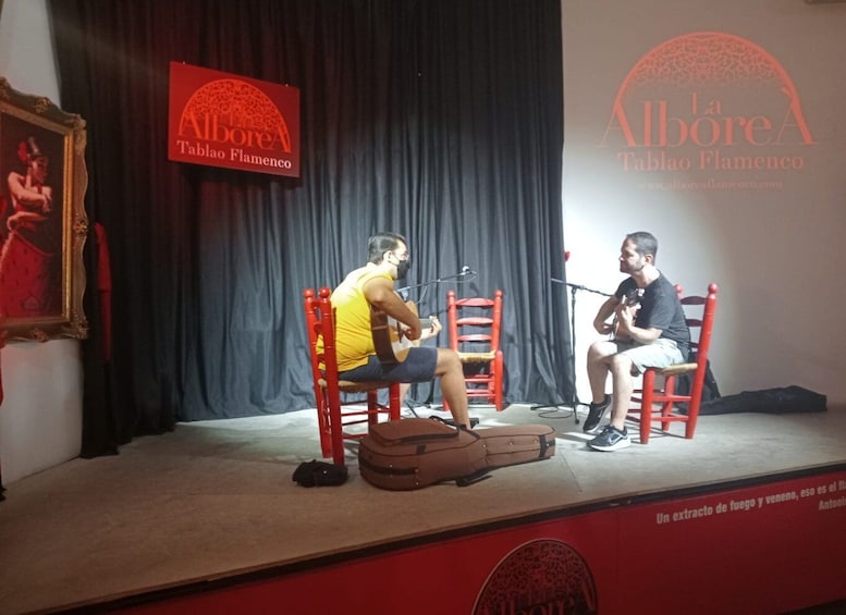 Picture 1 for Activity Granada: Flamenco Class with the Cast of Tablao La Alboreá