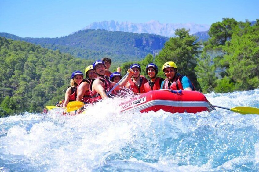 Alanya 3 in 1 Full Day Rafting Tour Zipline and Quad Bike