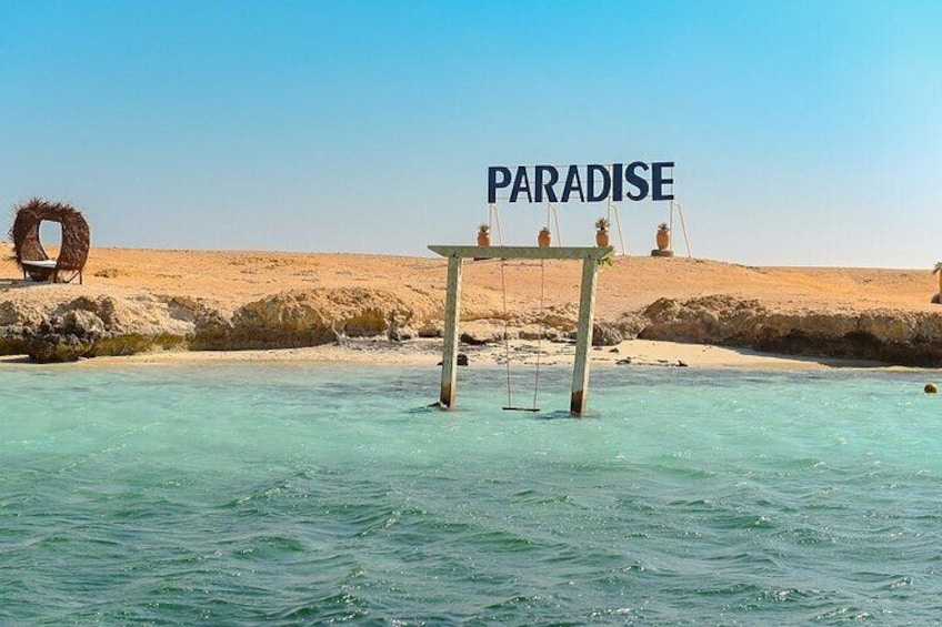  Full Day Paradise Island Sea Trip,Diving and Snorkeling Hurghada