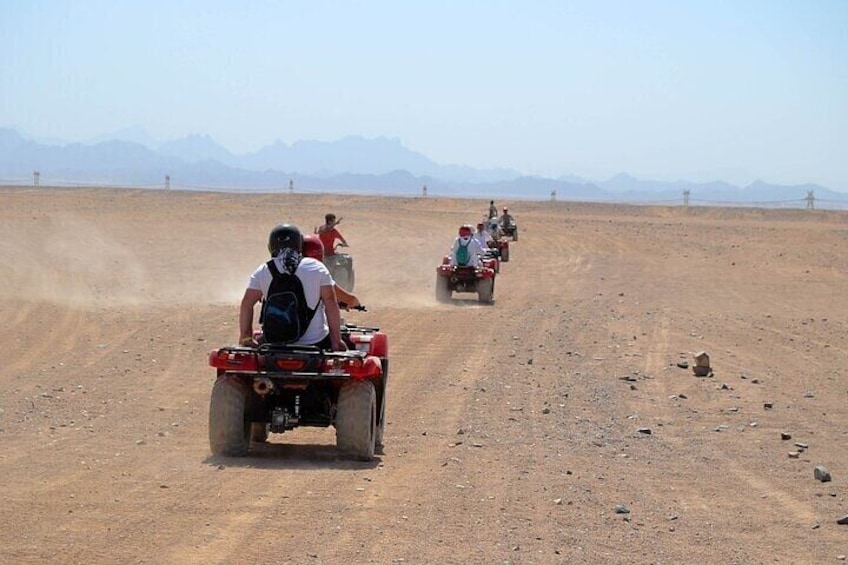  3-Hour Guided Safari Sunset ATV Quad Bike in Sharm El Shikh
