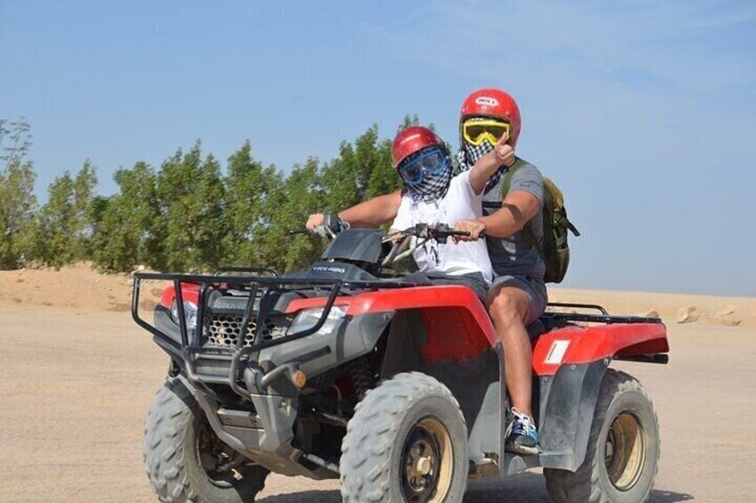 3-Hour Guided Safari Sunset ATV Quad Bike in Sharm El Shikh