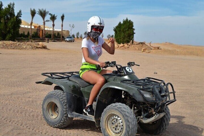 3-Hour Guided Safari Sunset ATV Quad Bike in Sharm El Shikh