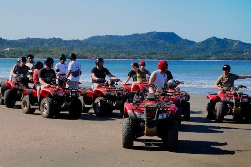ATV Beaches Tour: Brasilito Beach Near Tamarindo Costa Rica