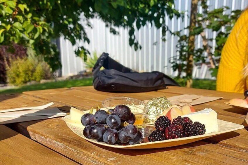 Kelowna E-Bike Bee Tour with Tastings, Lunch & Audio Guide