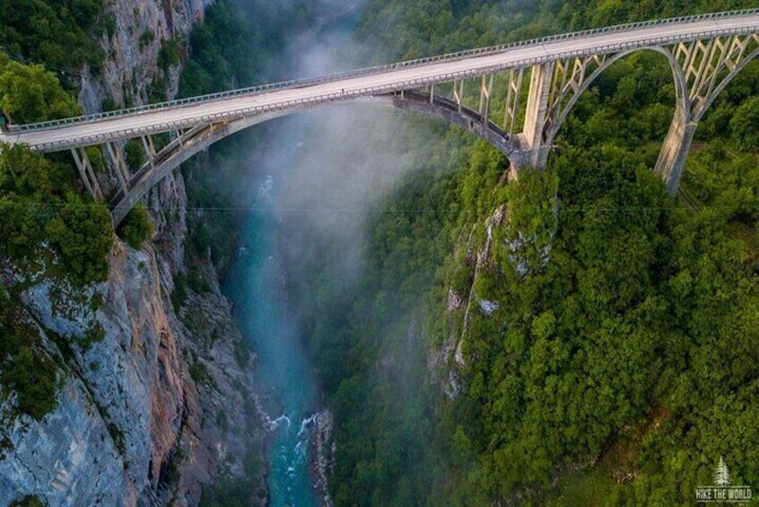 Durmitor tour - Black lake and Djurdjevica Tara Bridge from Kotor