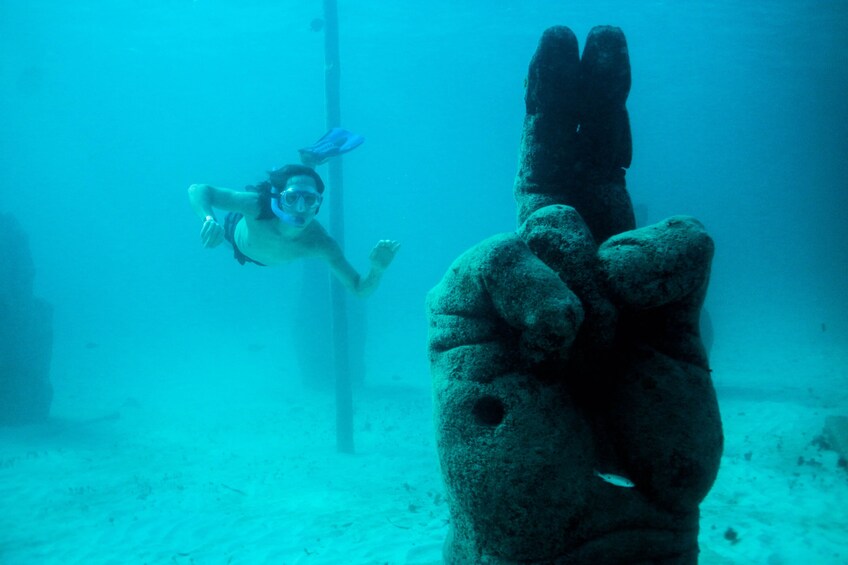 Isla Mujeres Catamaran and Snorkel - Lunch & Open Bar Onboard