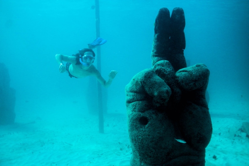 Isla Mujeres Catamaran and Snorkel - Lunch & Open Bar Onboard