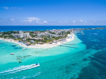 Isla Mujeres Sailing Catamaran and Snorkel - Lunch & Open Bar Onboard