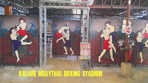 Chiang mai Kalare Night Bazaar Boxningsstadion Muay Thai