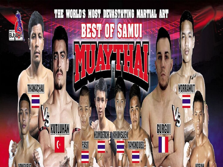 Samui Phetch Buncha Boxing Stadium Muay Thai Ticket