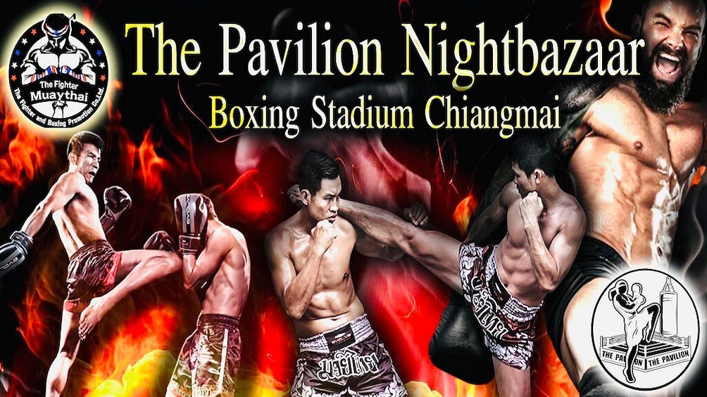 Chiang mai The Pavilion Night Bazaar Boxing Stadium Muay Thai