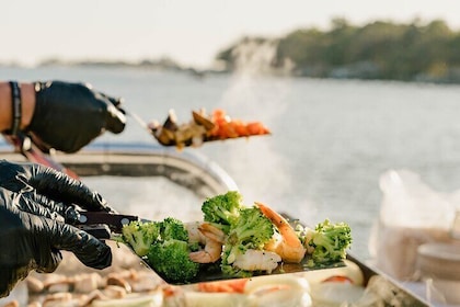 Dîner-croisière au coucher du soleil Hibachi