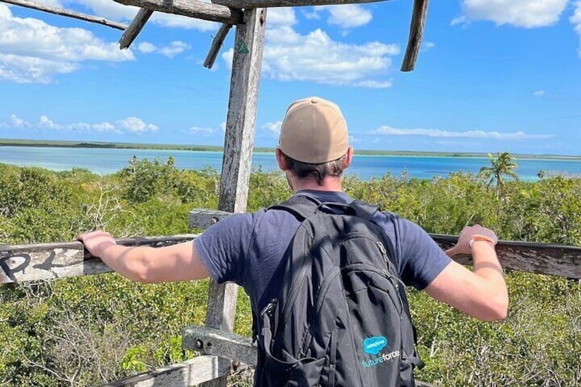 Sian Kaan Reserve and Muyil Mayan Ruins from Tulum