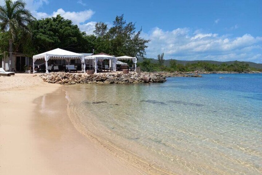 Bamboo Beach Club with Lunch and Cocktails from Montego Bay