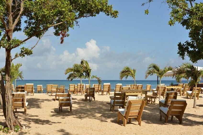 Bamboo Beach Club with Lunch and Cocktails from Montego Bay