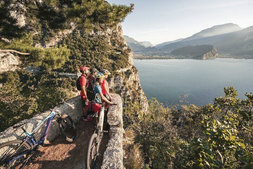 E-Bike Tour at Lake Ledro