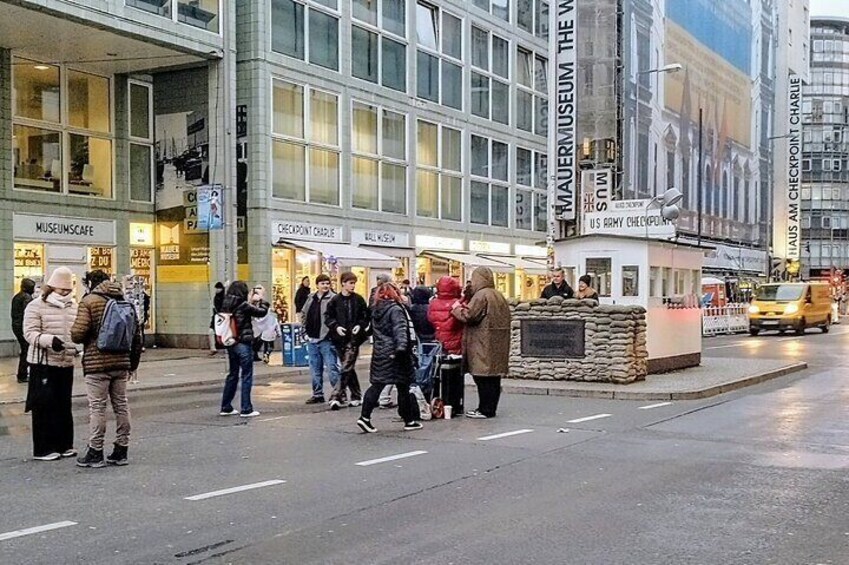 Berlin excursions check point Charly 