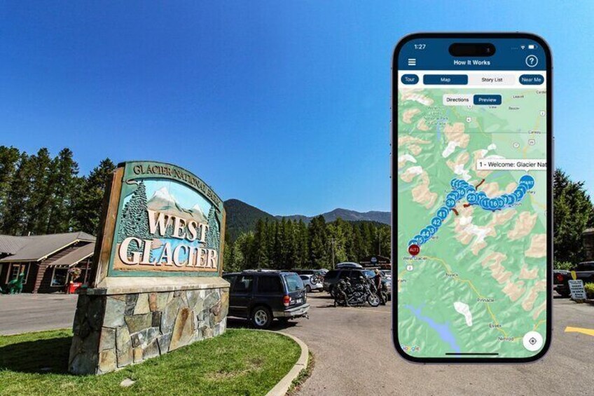 Glacier National Park Self-Guided Driving Audio Tour