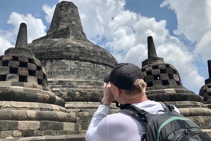 Top Level of Borobudur Structure