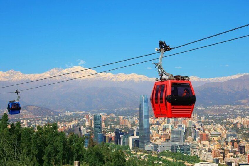 Cerro san cristobal cable car