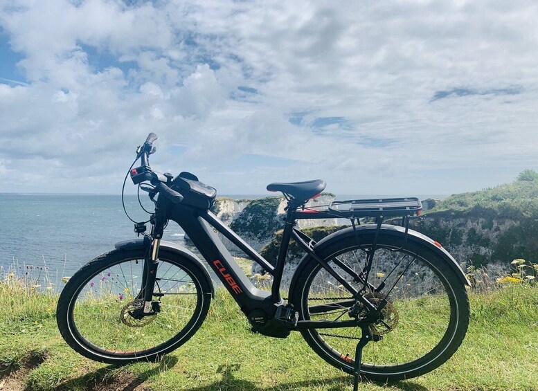 Picture 1 for Activity Poole: Old Harry Rocks and Corfé Castle Guided E-bike Tour