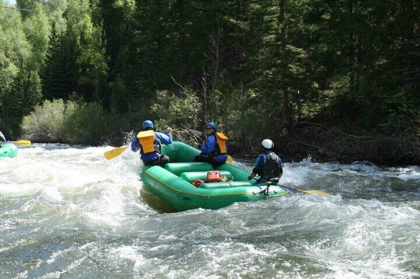 Clear Creek Rafting Trip: Half Day Advanced Challenge