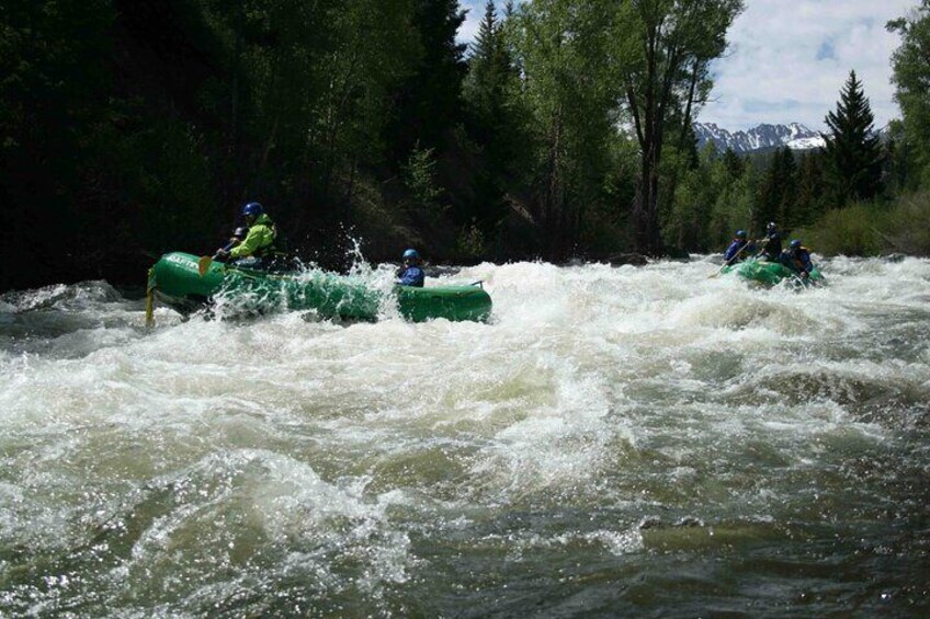 Clear Creek Rafting Trip: Half Day Advanced Challenge