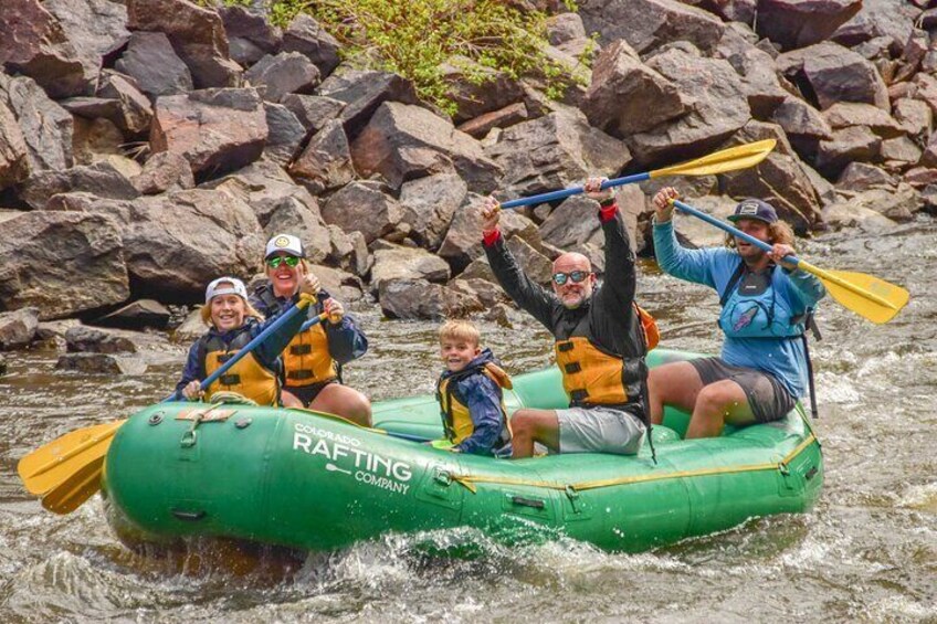 Clear Creek Rafting Trip: Half Day Family / Beginner Level