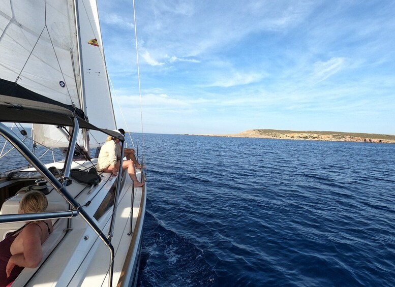 Picture 3 for Activity Fornells: Day Sailing Trip Around the North Coast of Menorca