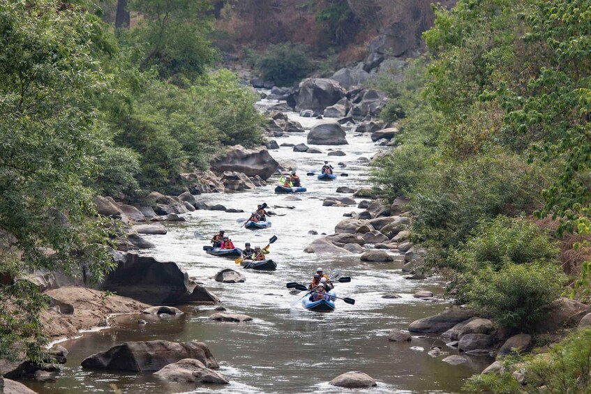 Picture 5 for Activity Chiang Mai: 3-Hour Trekking and Inflatable Kayaking Tour