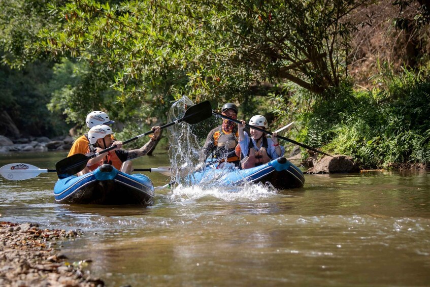 Picture 3 for Activity Chiang Mai: 3-Hour Trekking and Inflatable Kayaking Tour