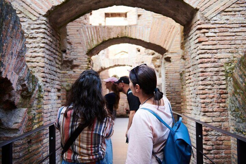 Colosseum Underground and Roman Forum: Small Group Exclusive Tour