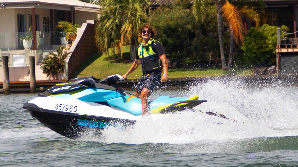 Picture 3 for Activity Gold Coast: Surfers Paradise 1-Hour Jet Ski Island Safari