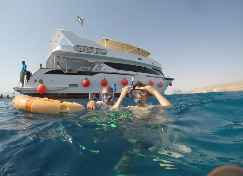 Picture 1 for Activity Aqaba: Red Sea Snorkeling Boat Trip with Buffet Lunch