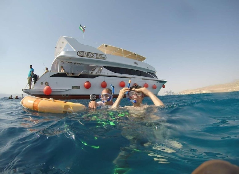 Picture 1 for Activity Aqaba: Red Sea Snorkeling Boat Trip with Buffet Lunch