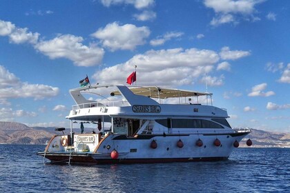 Aqaba : Excursion en bateau de plongée avec tuba dans la mer Rouge avec déj...