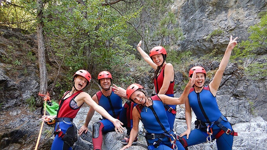 Olympus Canyoning Course: Entry to Intermediate