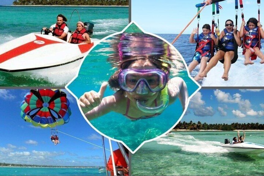 Parasailing - Speedboats and Snorkeling