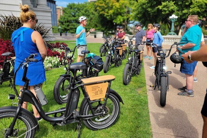 Downtown Madison E-Bike Guided Tour