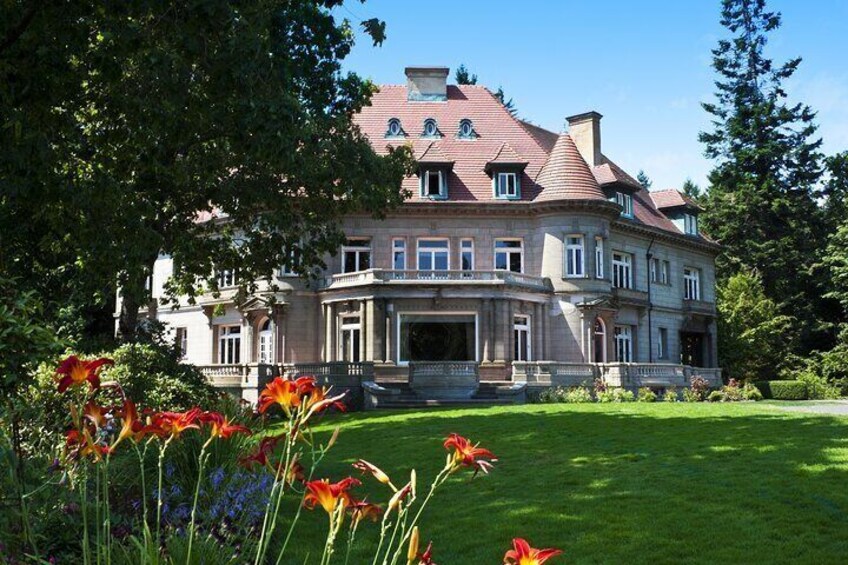 The view from Pittock mansion grounds will astound you!