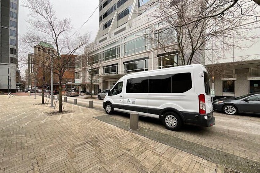 This is where we meet at Director Park