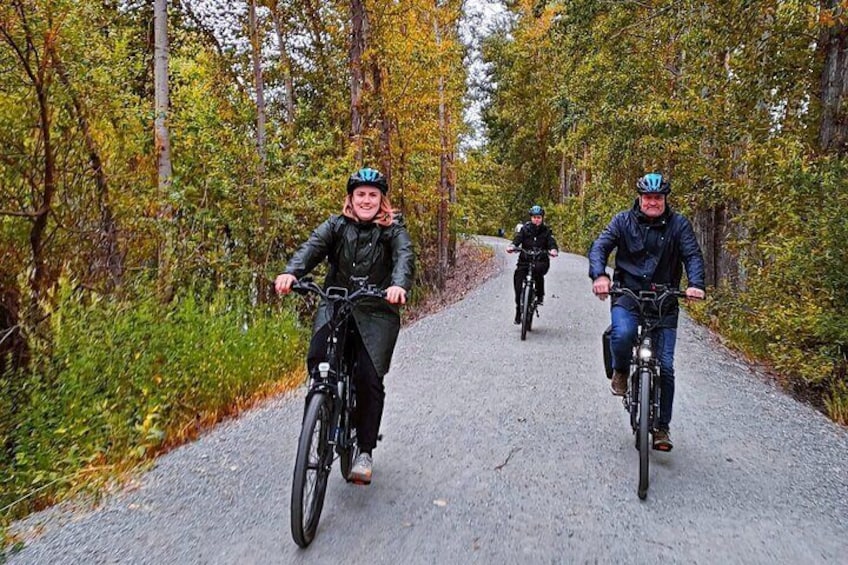 E-Bike Ride & Axe Throwing