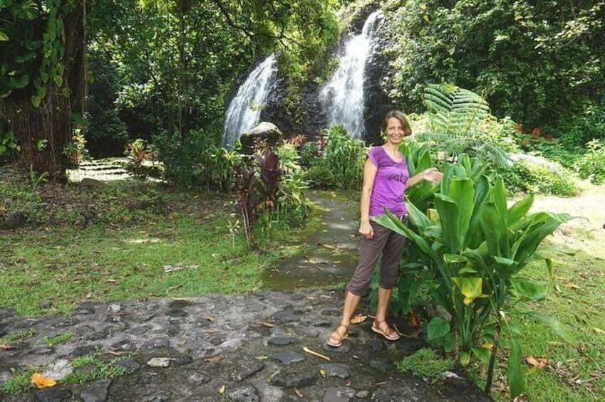 Two sister waterfalls