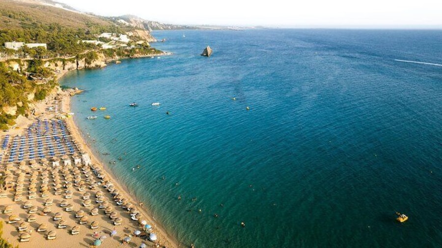 Beach Escape To Makris Gialos Beach