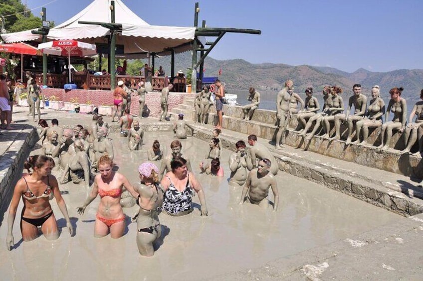 Boat Tour to Marmaris & Icmeler Dalyan with mud and thermal baths