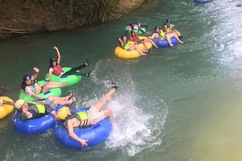 River Tubing And Beach Tour, Pick up from Montego Bay(Private)