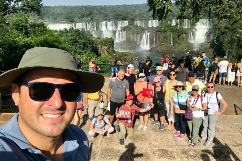 Iguassu Falls Private day tour Brasil & Argentina 