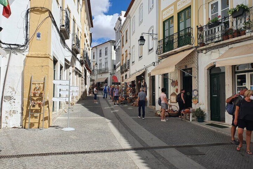 Évora's streets