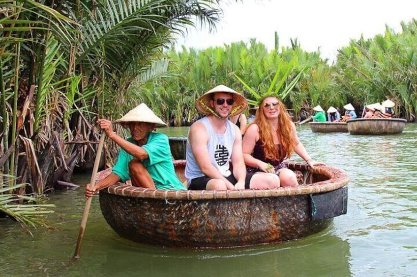 Hoi An Eco Cooking Class(Local market, Basket boat, COOKING)